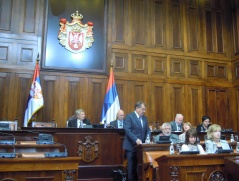 7. oktobar 2013. Treća sednica Drugog redovnog zasedanja Narodne skupštine Republike Srbije u 2013. godini  